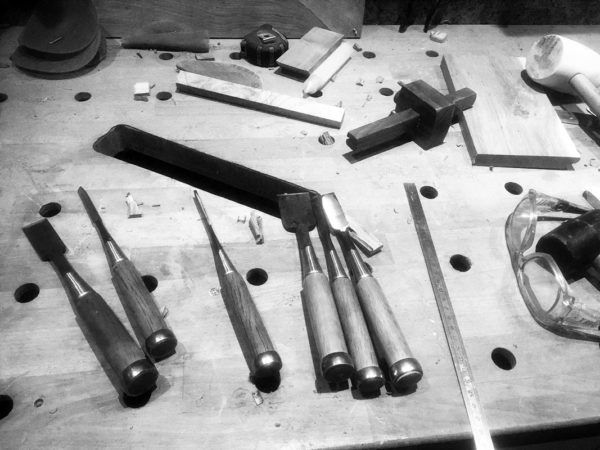 L'Atelier Villard, quelques-uns de nos outils.