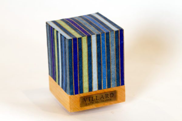 «Le P'tit Villard», photophore à bougie LED par l'Atelier Villard.