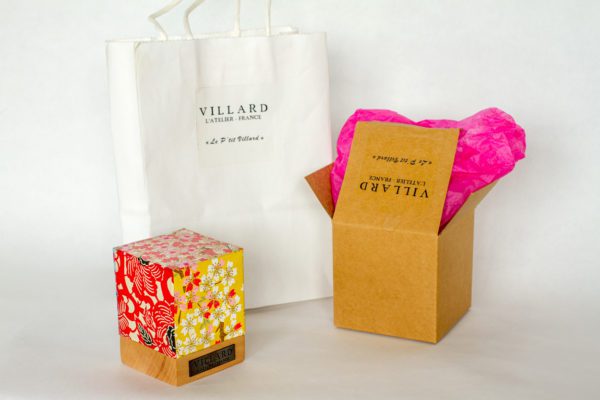 «Le P'tit Villard», photophore à bougie LED par l'Atelier Villard.