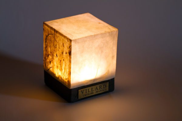 «Le P'tit Villard», photophore à bougie LED par l'Atelier Villard.