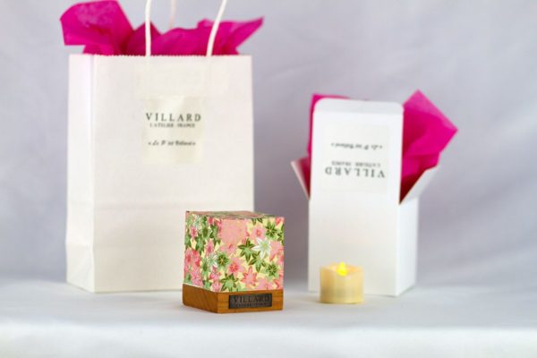 « Le P'tit Villard », photophore à bougie LED, par l'Atelier Villard.