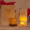 « Le P'tit Villard », photophore à bougie LED, par l'Atelier Villard.