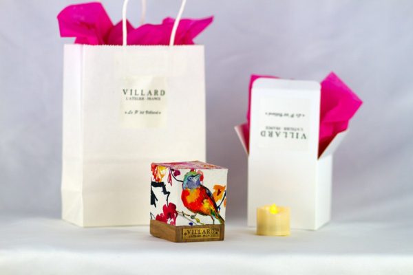 « Le P'tit Villard », photophore à bougie LED, par l'Atelier Villard.