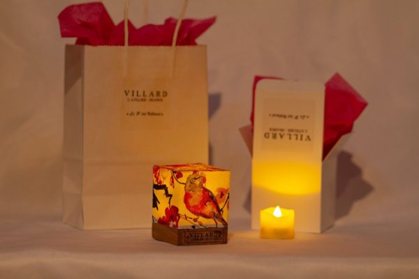 « Le P'tit Villard », photophore à bougie LED, par l'Atelier Villard.