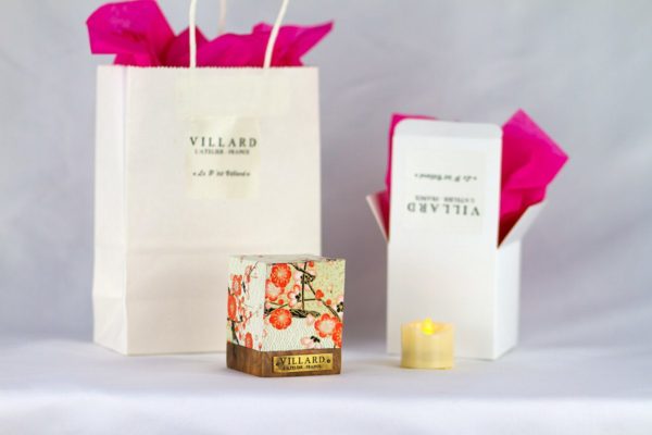 « Le P'tit Villard », photophore à bougie LED, par l'Atelier Villard.