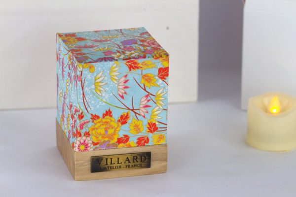 « Le P'tit Villard », photophore à bougie LED, par l'Atelier Villard.