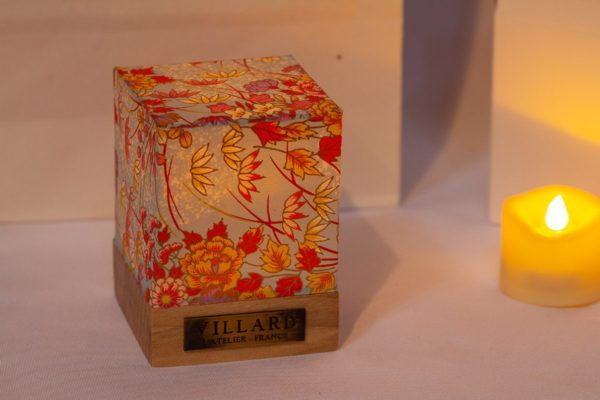 « Le P'tit Villard », photophore à bougie LED, par l'Atelier Villard.