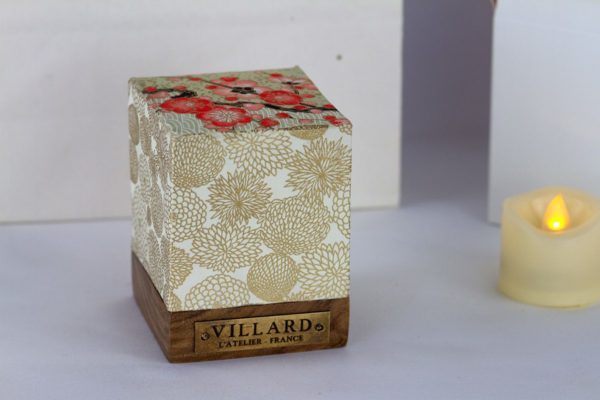 « Le P'tit Villard », photophore à bougie LED, par l'Atelier Villard.
