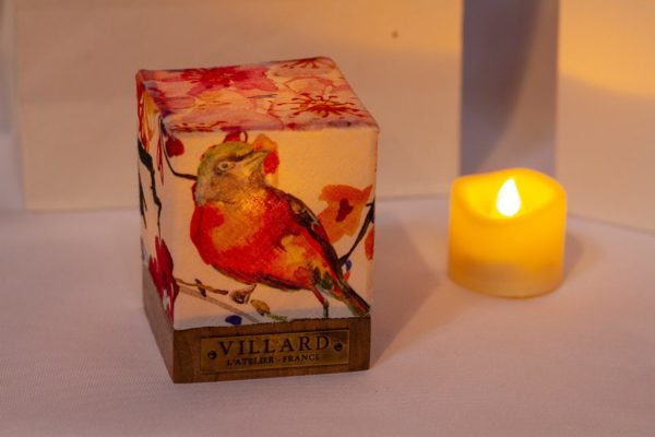 « Le P'tit Villard », photophore à bougie LED, par l'Atelier Villard.