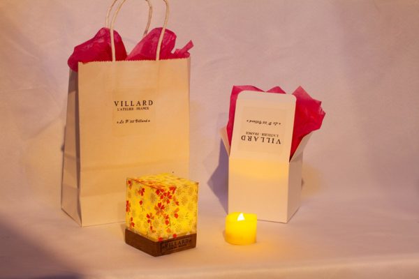 « Le P'tit Villard », photophore à bougie LED, par l'Atelier Villard.