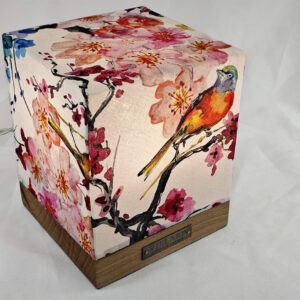 Le cube Villard Iridori, lanterne électrique par l'Atelier Villard