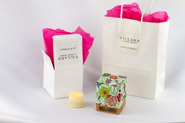 « Le P'tit Villard », photophore à bougie LED, par l'Atelier Villard.