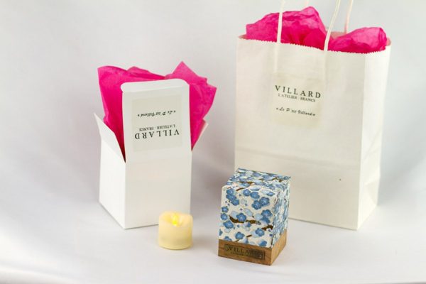 « Le P'tit Villard », photophore à bougie LED, par l'Atelier Villard.