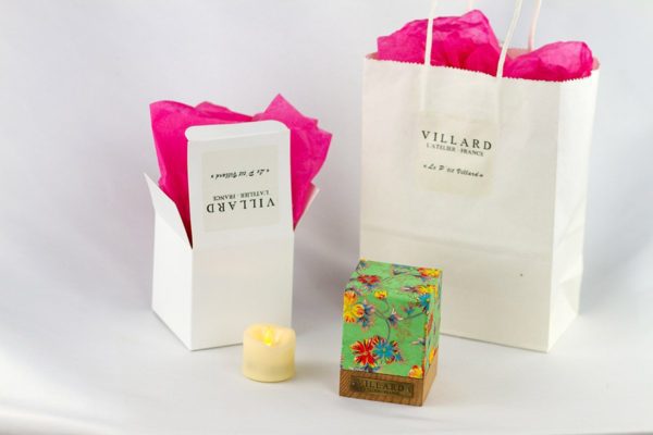 « Le P'tit Villard », photophore à bougie LED, par l'Atelier Villard.