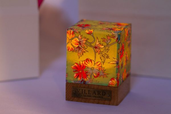 « Le P'tit Villard », photophore à bougie LED, par l'Atelier Villard.