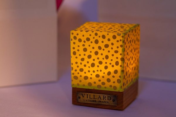 « Le P'tit Villard », photophore à bougie LED, par l'Atelier Villard.