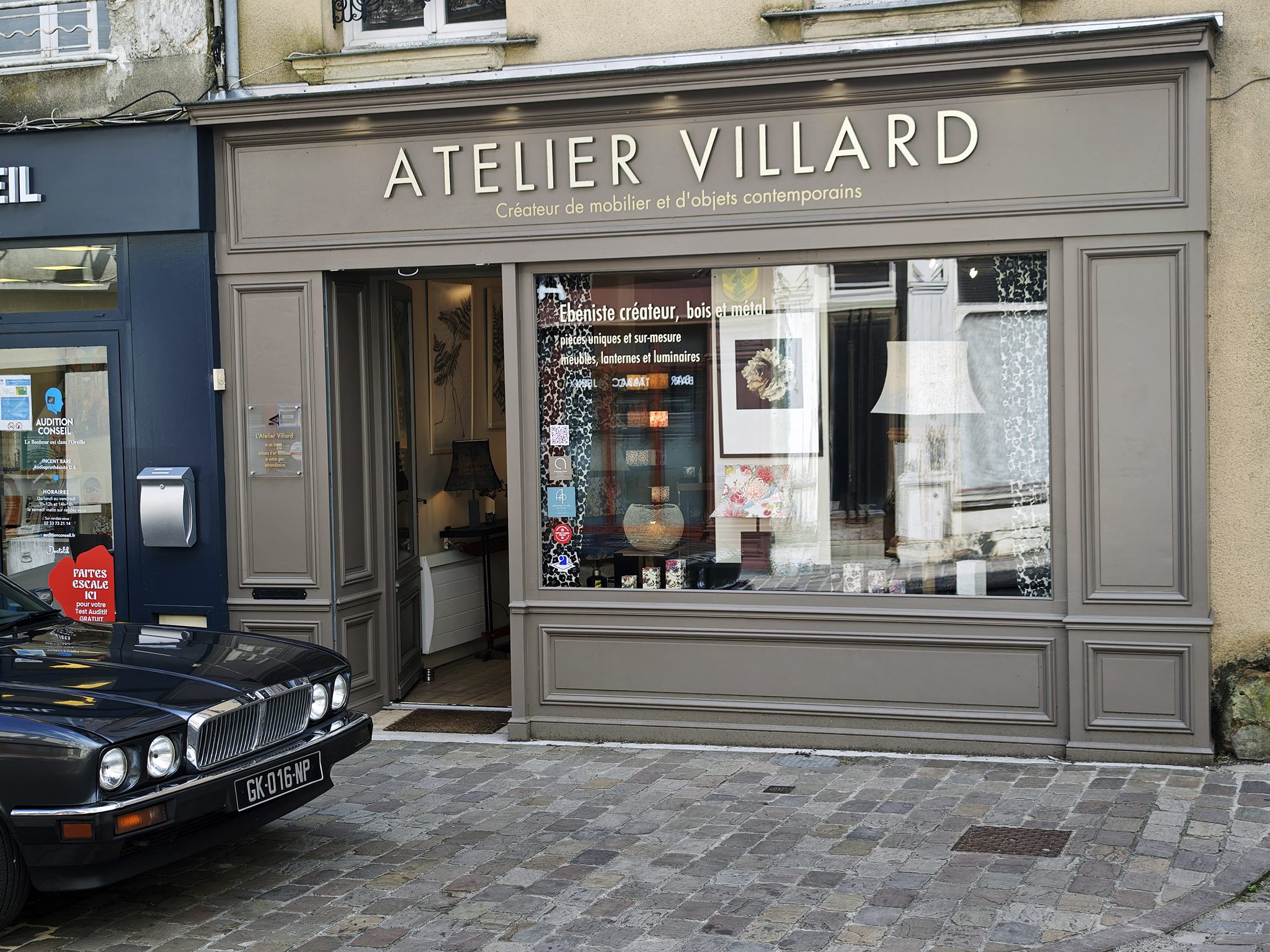L'Atelier Villard, 16 rue Sainte-Croix, 61400 Mortagne au Perche.