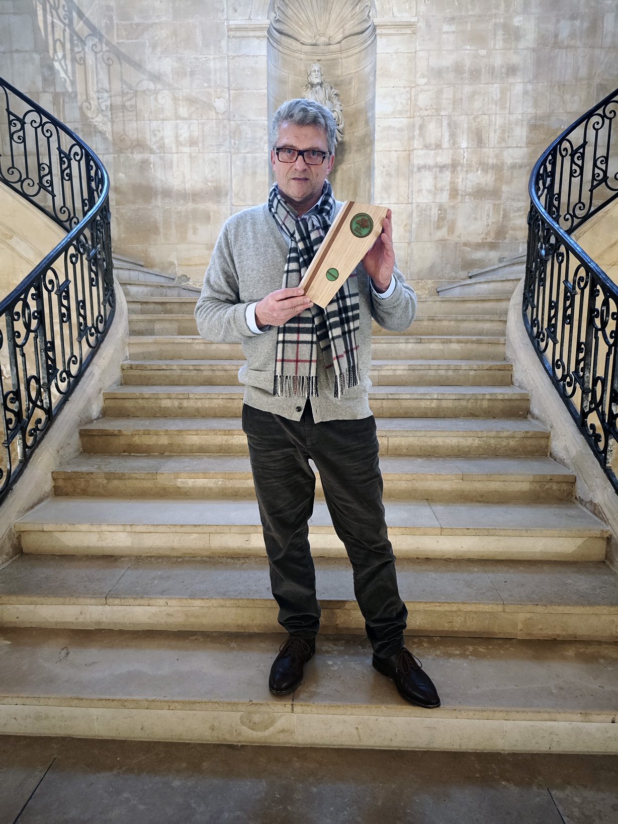 Abbaye aux Dames de Caen, concours FIBOIS Normandie 2024, l'Atelier Villard lauréat catégorie Professionnels.